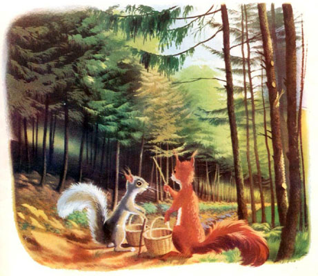 قصه کودکانه «سنجاب بازیگوش»-داستانهای مصور رنگی برای کودکان-ارشیو قصه و داستان ایپابفا